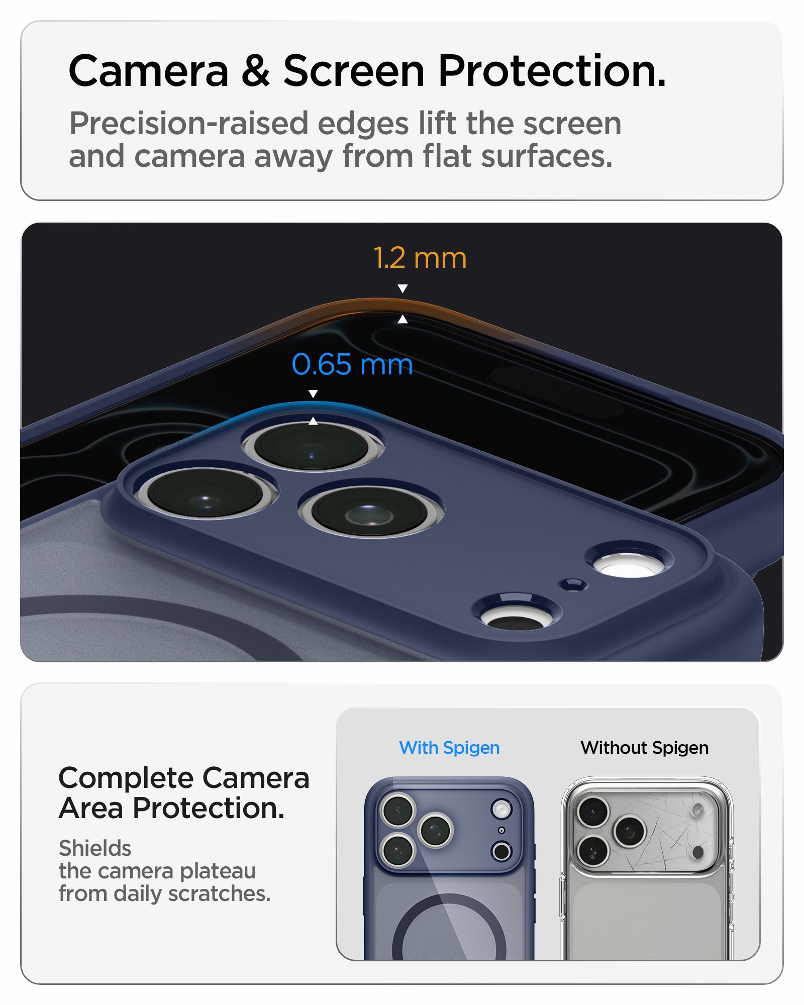 Spigen Ultra Hybrid MagSafe, frost deep blue - iPhone 18 Pro/17 Pro (19)