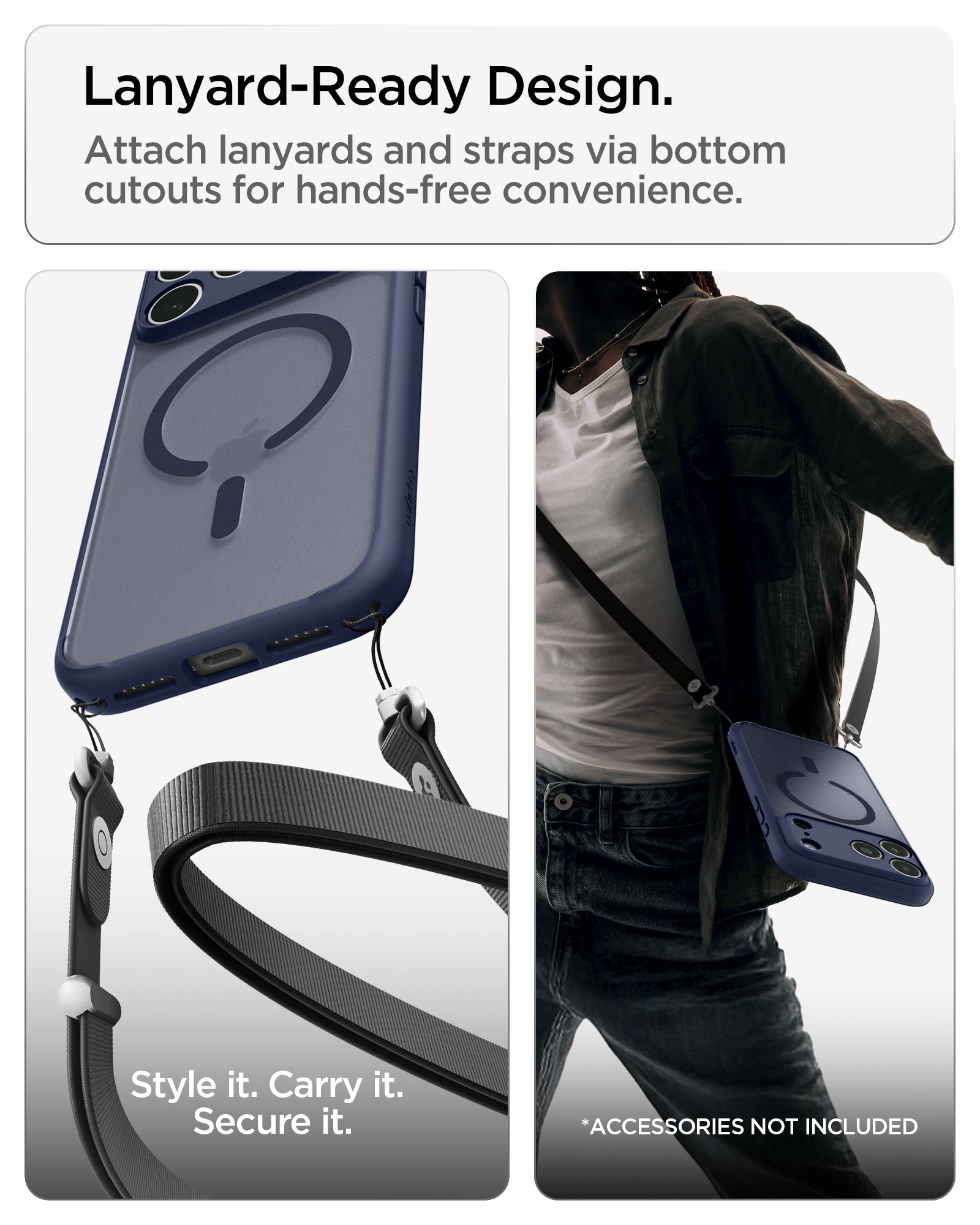 Spigen Ultra Hybrid MagSafe, frost deep blue - iPhone 18 Pro/17 Pro (20)