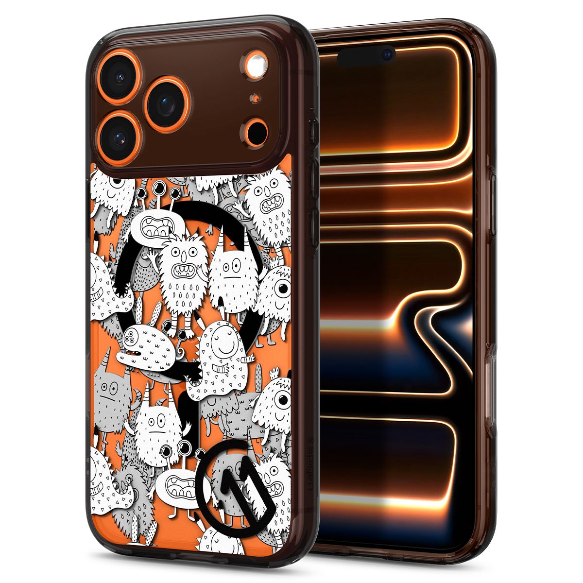 Spigen c11 Ultra Hybrid MagSafe, inkverse - iPhone 17 Pro Max