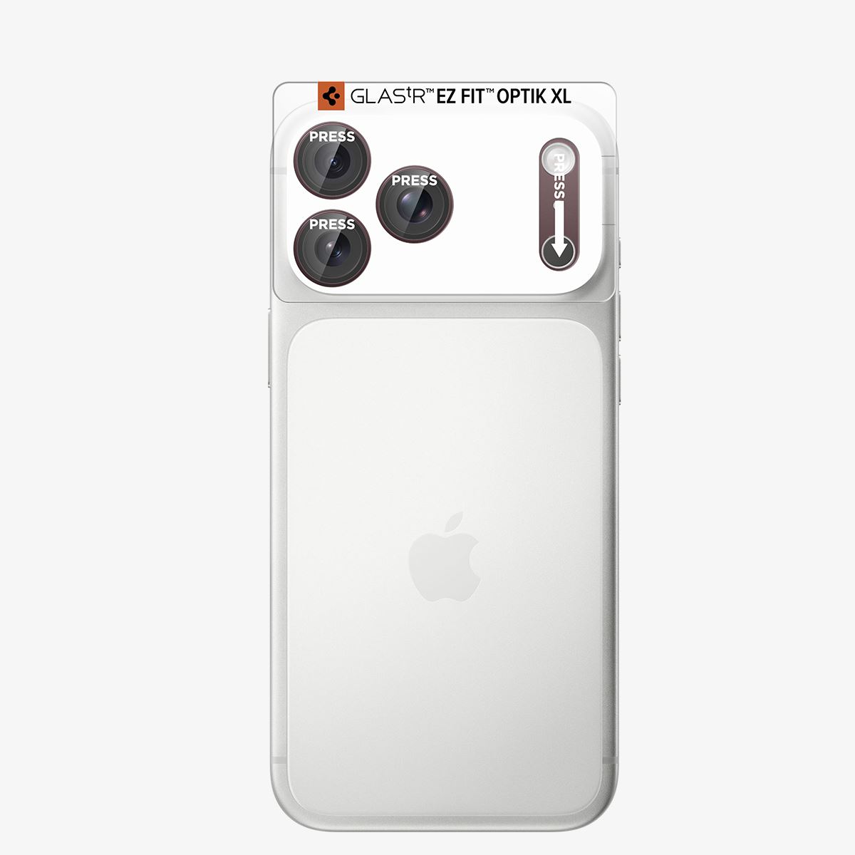 Spigen Glass tR EZ Fit Optik Pro XL 1 Pack, dark cherry - iPhone 18 Pro Max (3)