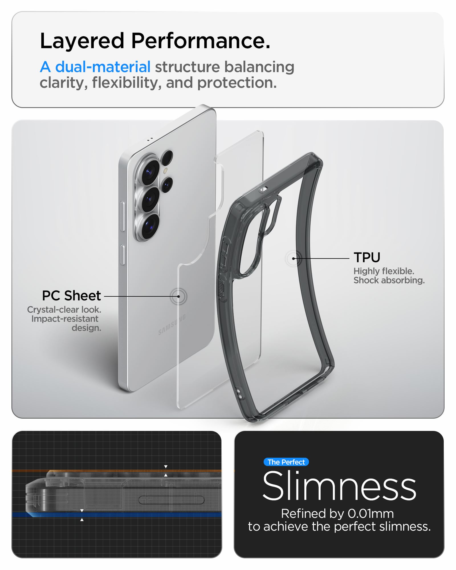 Spigen Ultra Hybrid, space crystal - Samsung Galaxy S26 Ultra (15)