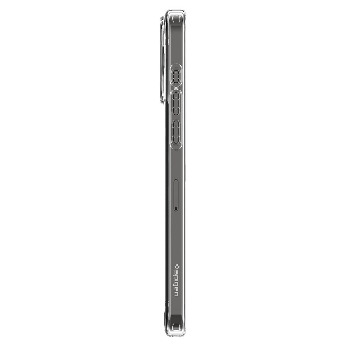 Spigen Ultra Hybrid, frost clear - iPhone 15 Pro (4)