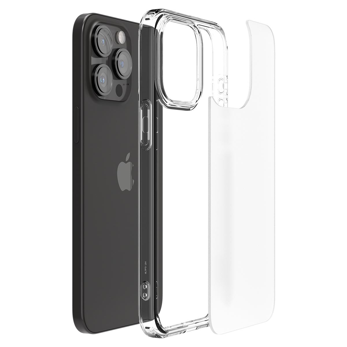 Spigen Ultra Hybrid, frost clear - iPhone 15 Pro (8)