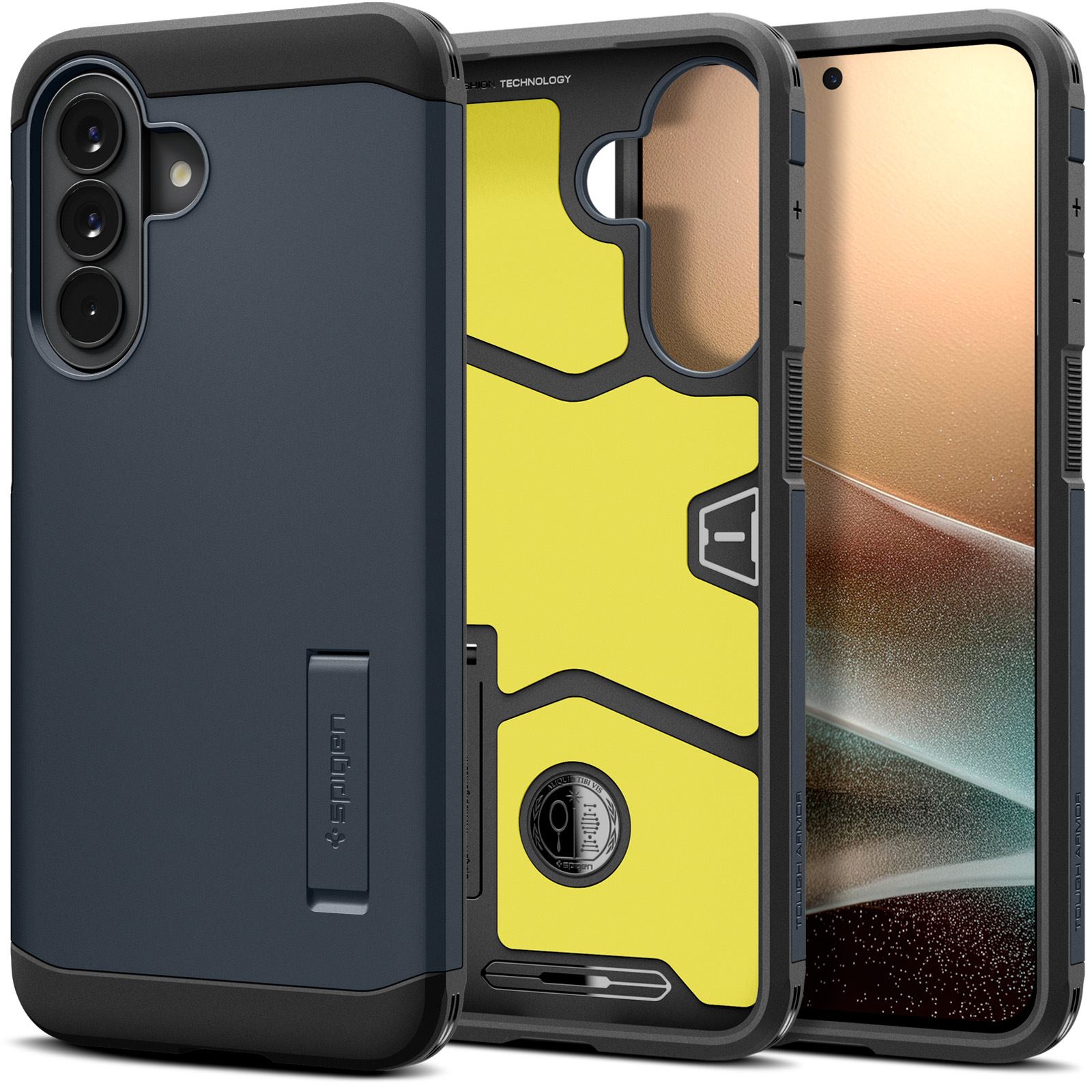 Spigen Tough Armor, metal slate - Samsung Galaxy A57 5G (1)