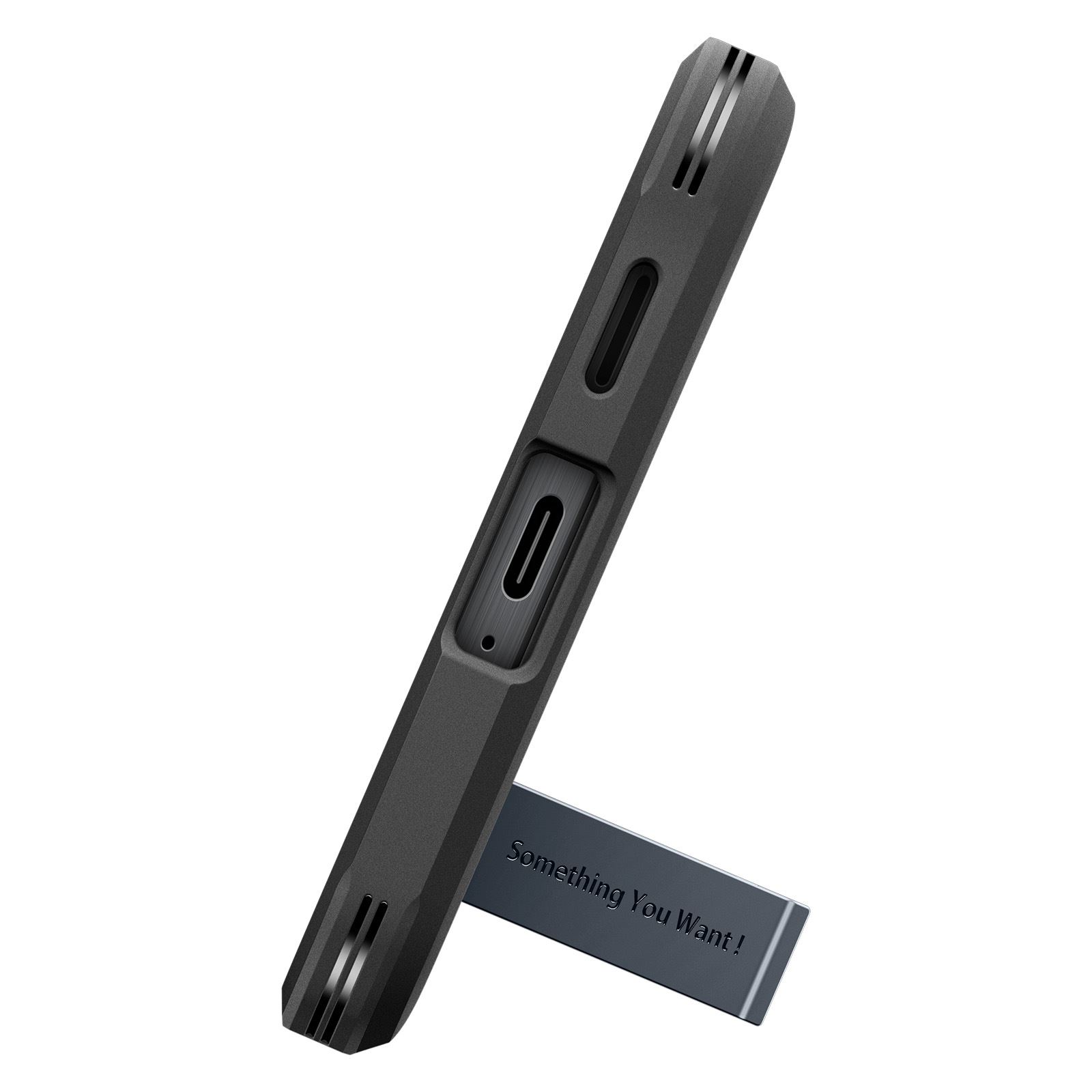 Spigen Tough Armor, metal slate - Samsung Galaxy A57 5G (7)