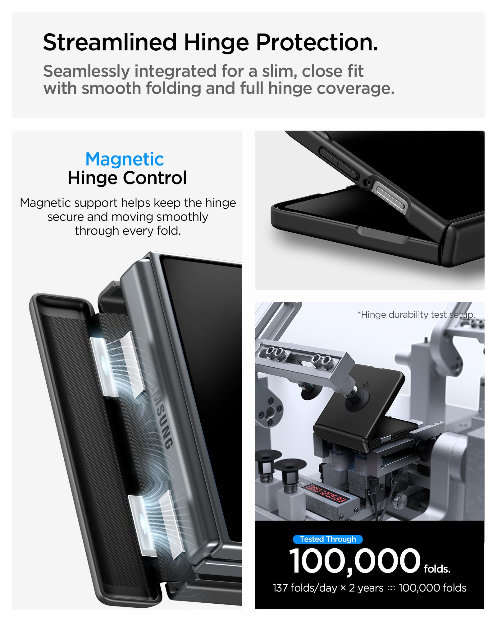 Spigen Air Fit Pro MagSafe, black - Samsung Galaxy Z Flip8 (22)