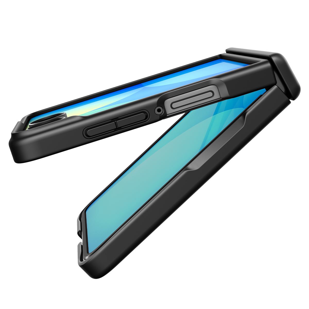Spigen Air Fit Pro MagSafe, black - Samsung Galaxy Z Flip8 (5)