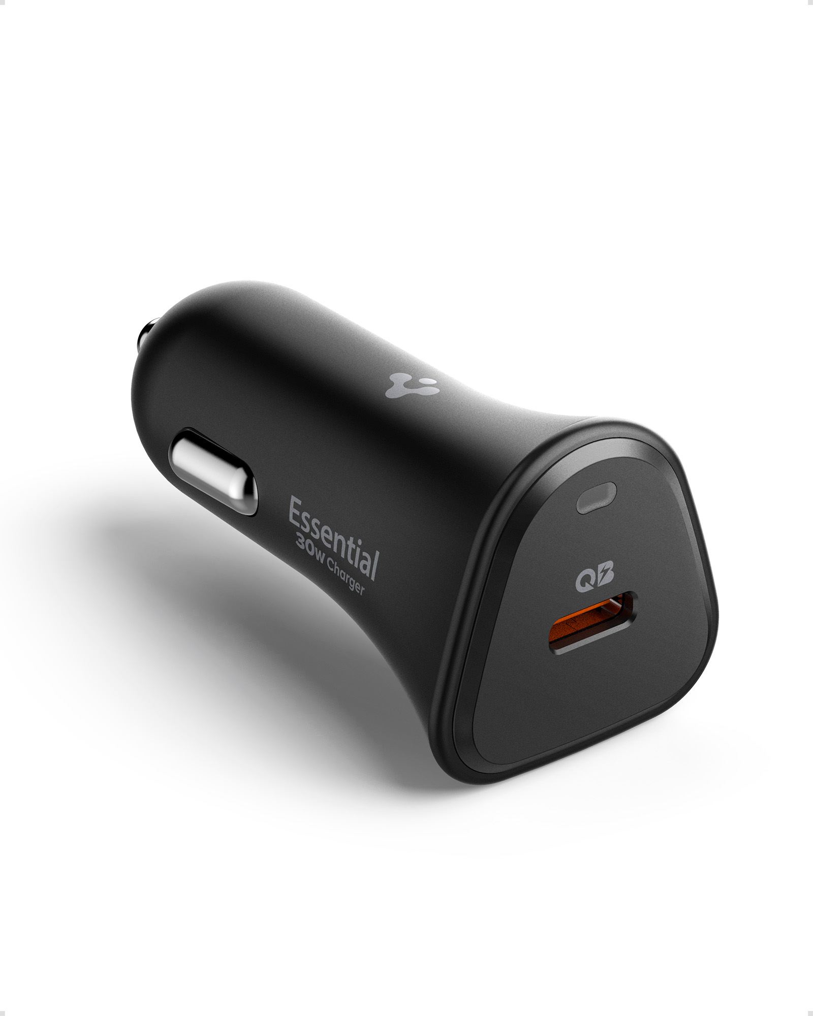 Spigen Essential 30W Car Charger EV301, black (1)