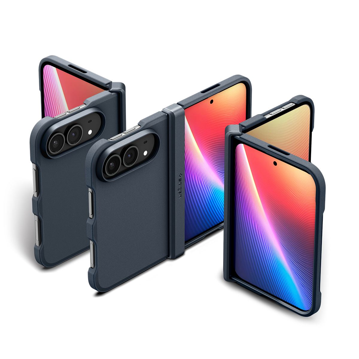 Spigen Tough Armor Pro MagSafe, metal slate - iPhone Duo (5)