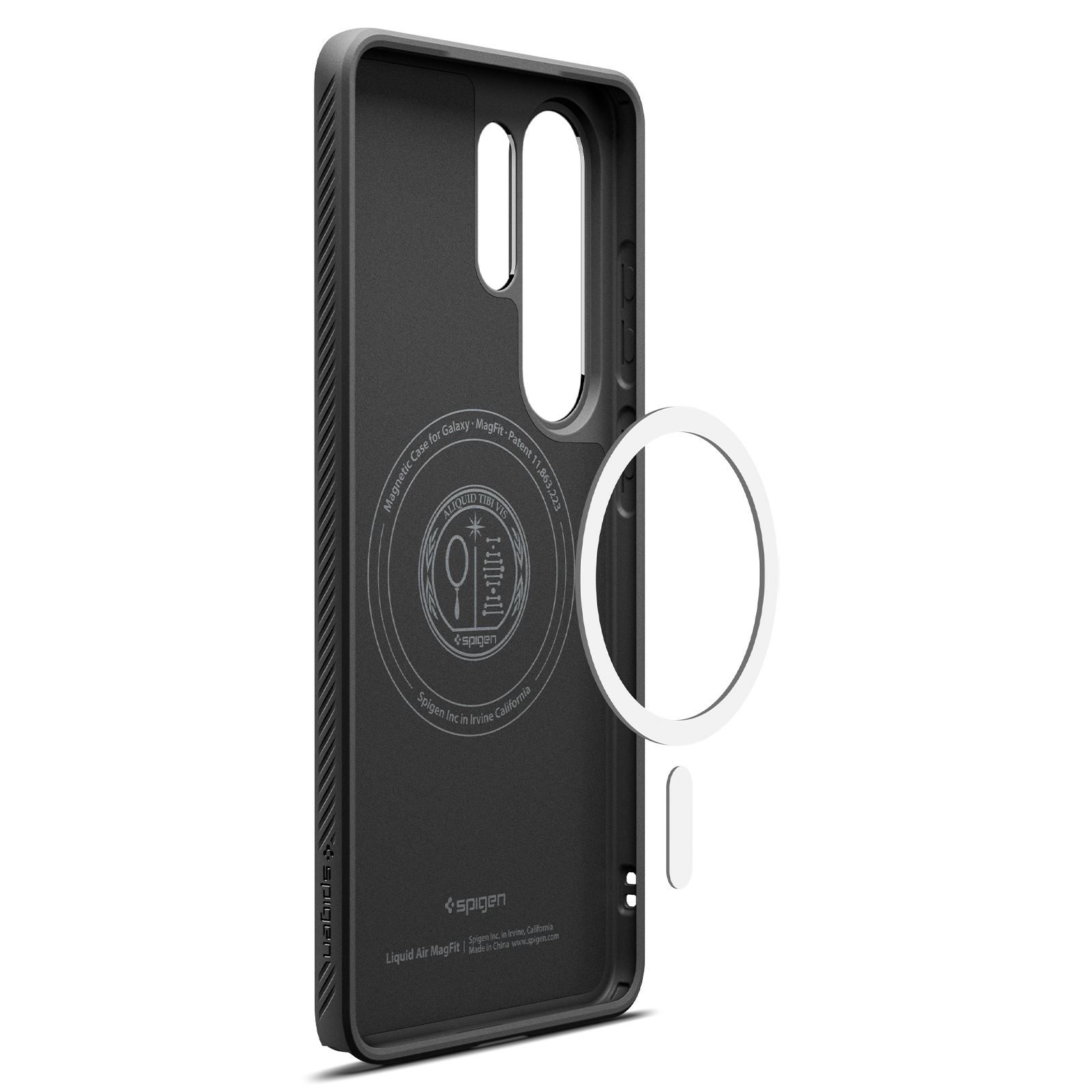 Spigen Liquid Air MagSafe, matte black - Samsung Galaxy S26 Ultra (17)