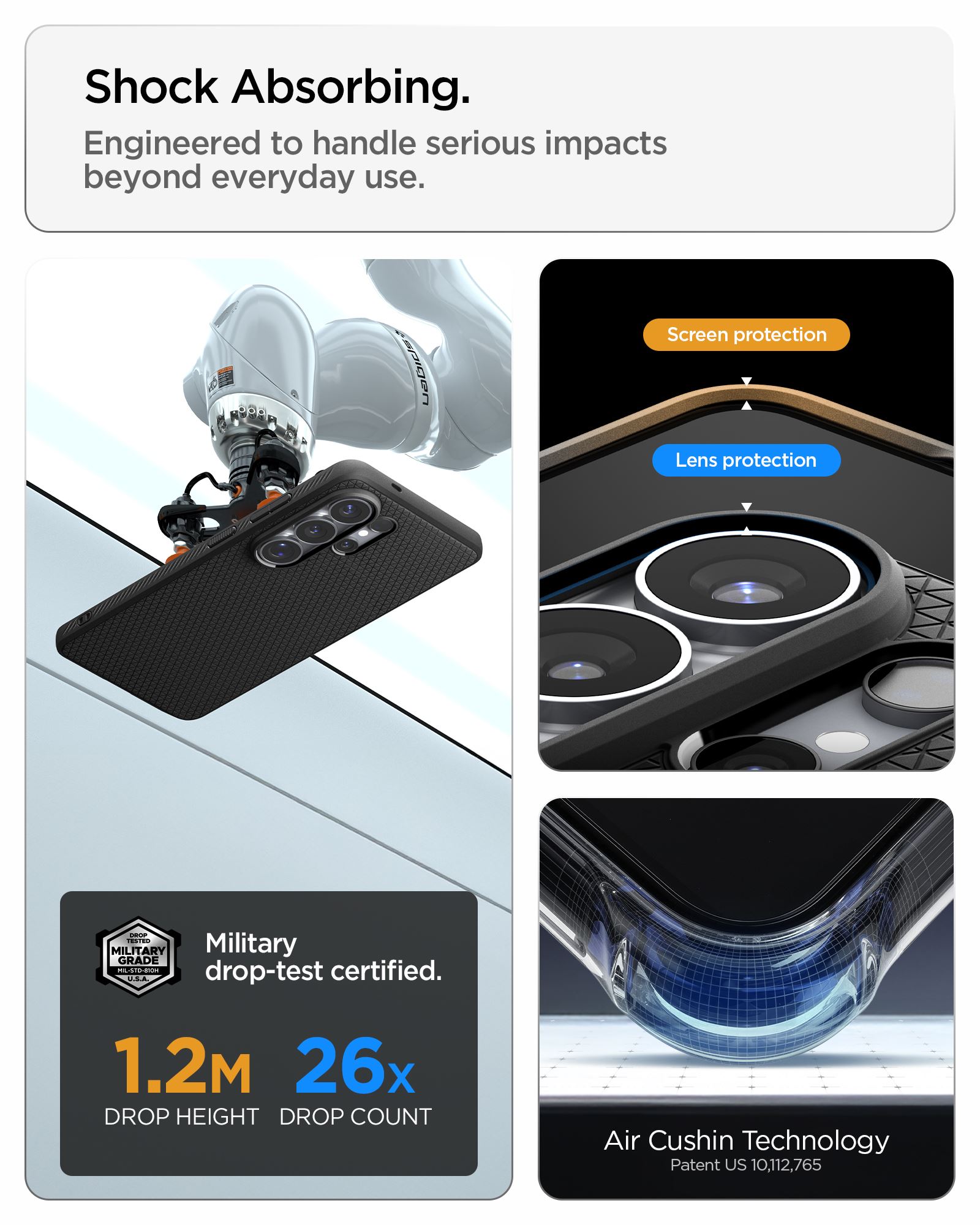 Spigen Liquid Air MagSafe, matte black - Samsung Galaxy S26 Ultra (21)