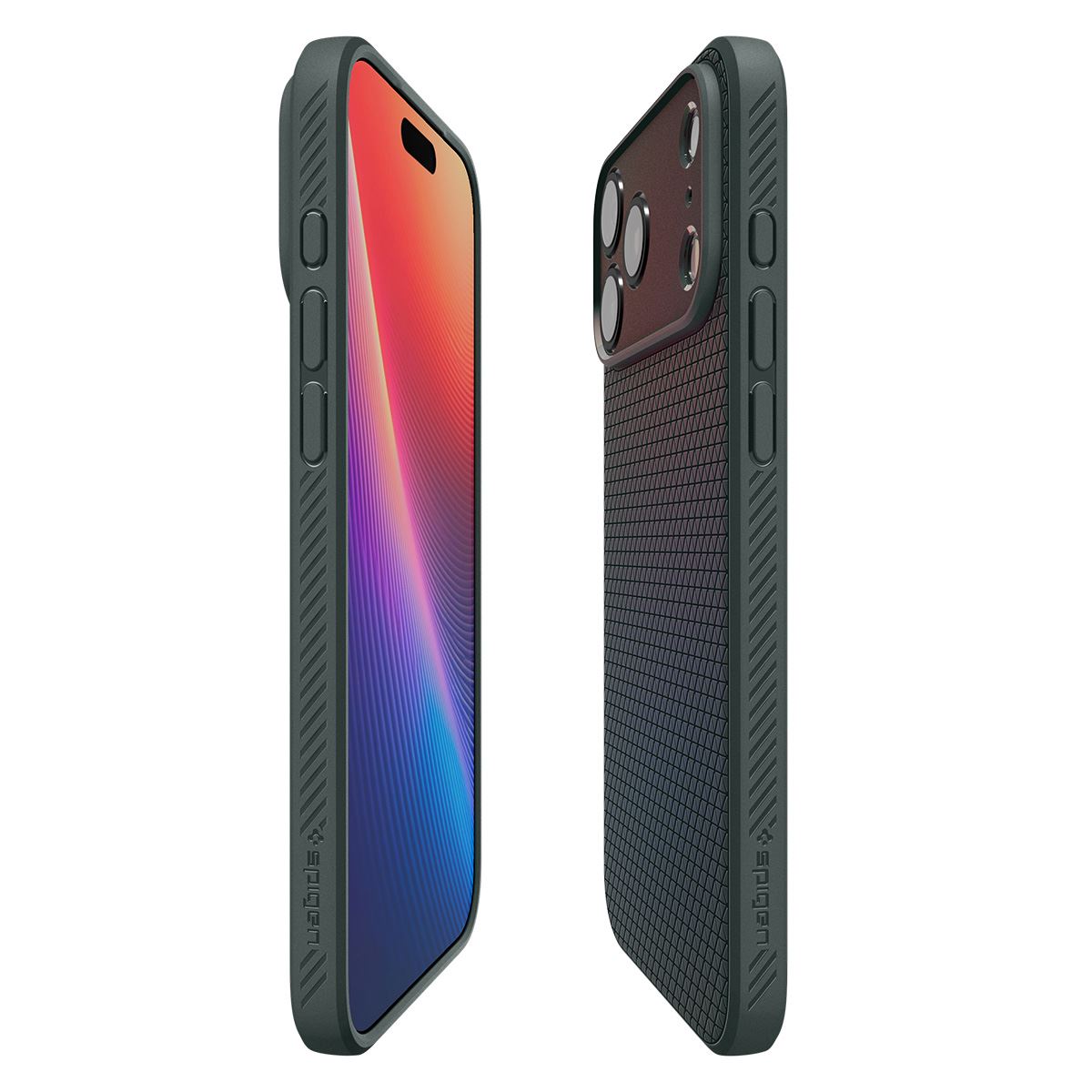 Spigen Liquid Air, abyss green - iPhone 18 Pro/17 Pro (7)