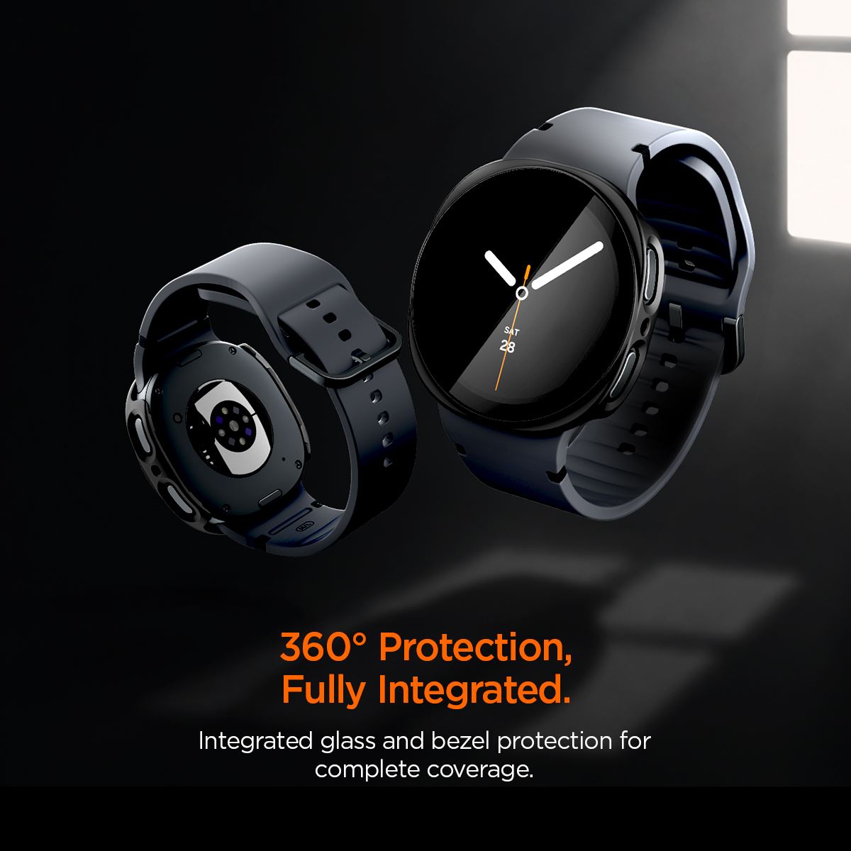 Spigen Thin Fit 360, black - Samsung Galaxy Watch 9/8 44mm (14)