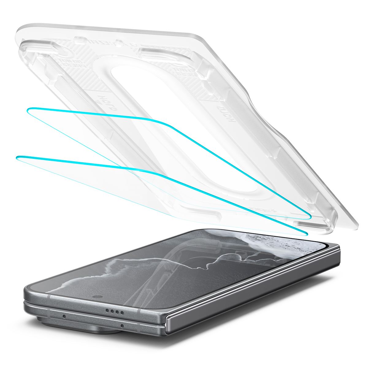 Spigen Glass tR EZ Fit Pro 2 Pack - Google Pixel 11 Pro Fold (10)
