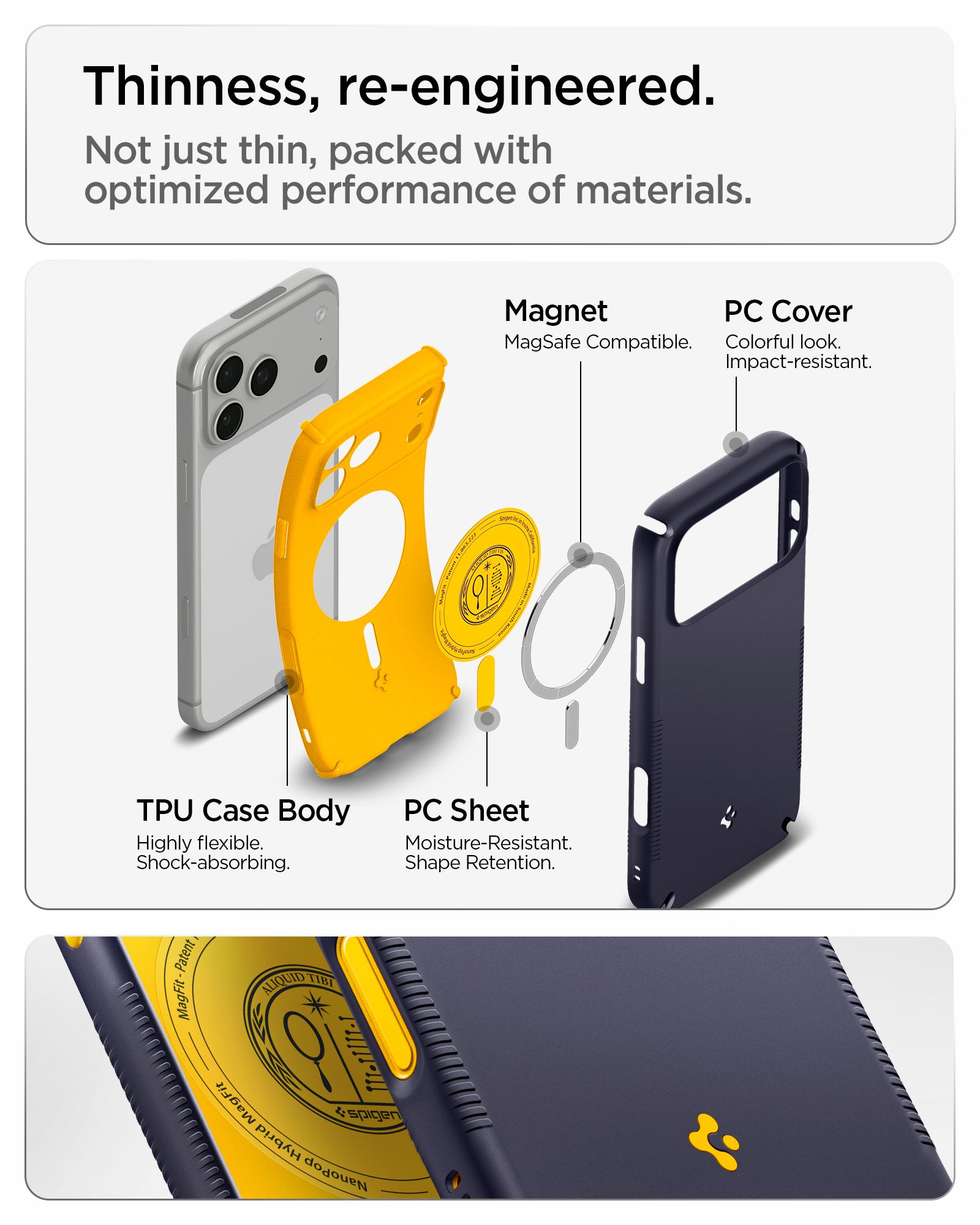 Spigen Nano Pop Hybrid MagSafe, blueberry navy - iPhone 18 Pro Max/17 Pro Max (17)