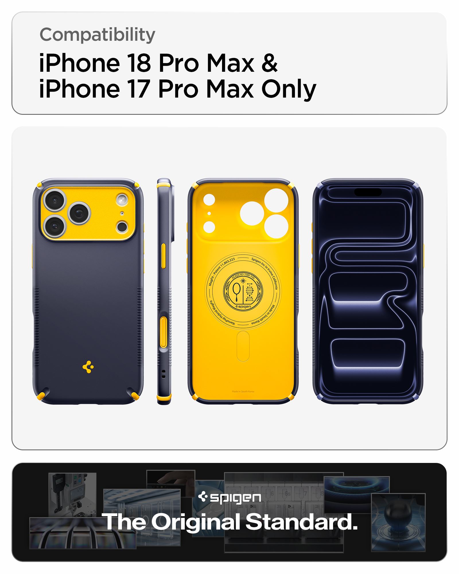 Spigen Nano Pop Hybrid MagSafe, blueberry navy - iPhone 18 Pro Max/17 Pro Max (23)