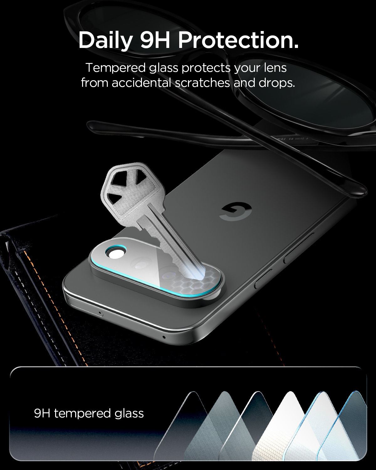 Spigen Glass tR EZ Fit Optik Pro 2 Pack, crystal clear - Google Pixel 11 Pro (12)