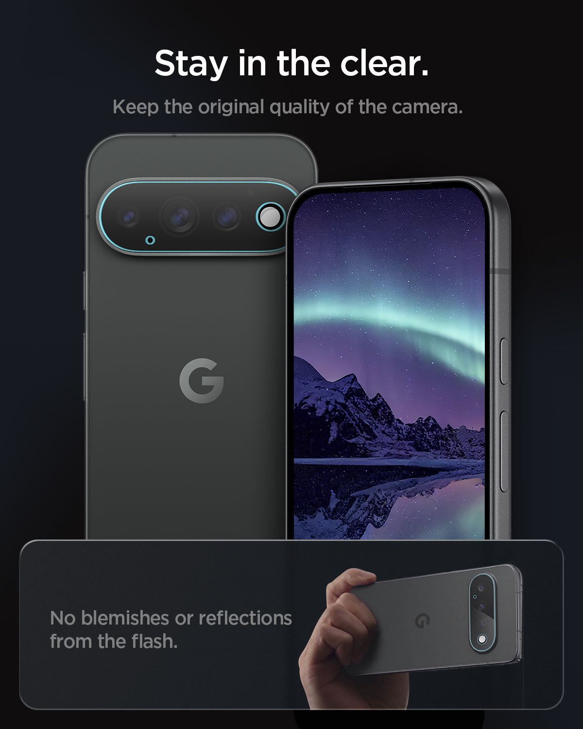 Spigen Glass tR EZ Fit Optik Pro 2 Pack, crystal clear - Google Pixel 11 Pro (15)
