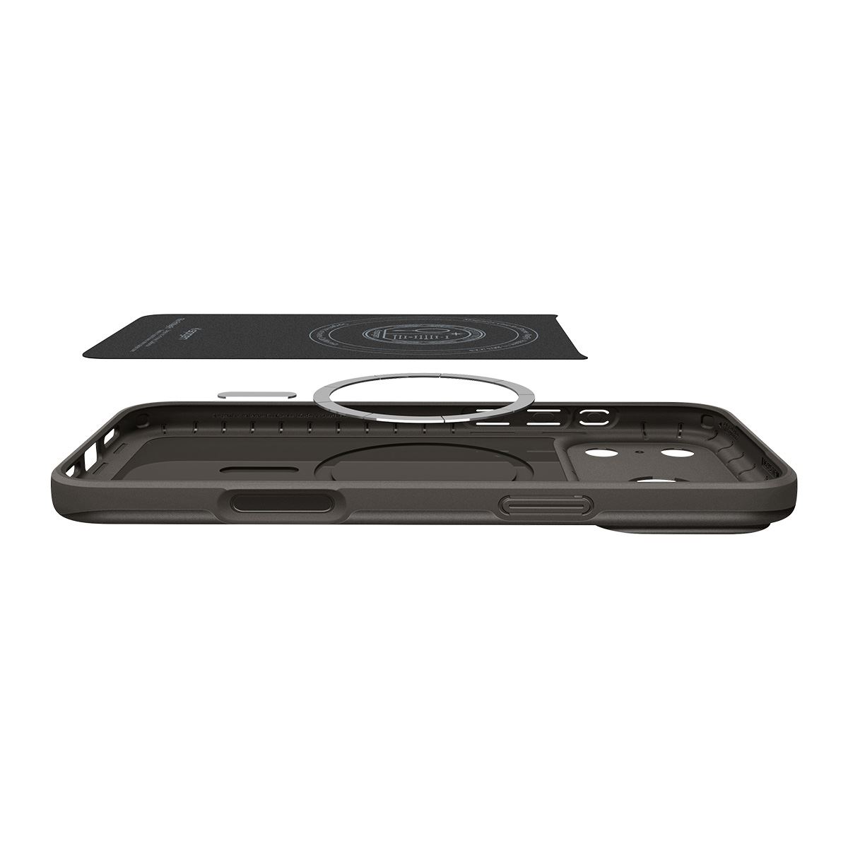 Spigen Thin Fit MagSafe, gunmetal - iPhone 18 Pro/17 Pro (15)