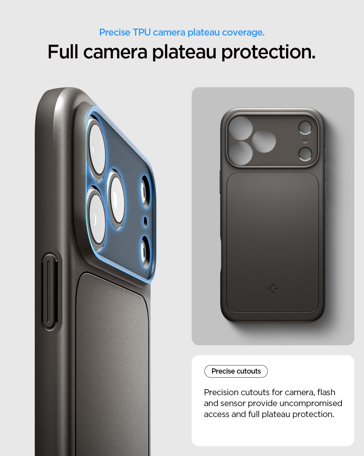 Spigen Thin Fit MagSafe, gunmetal - iPhone 18 Pro/17 Pro (19)
