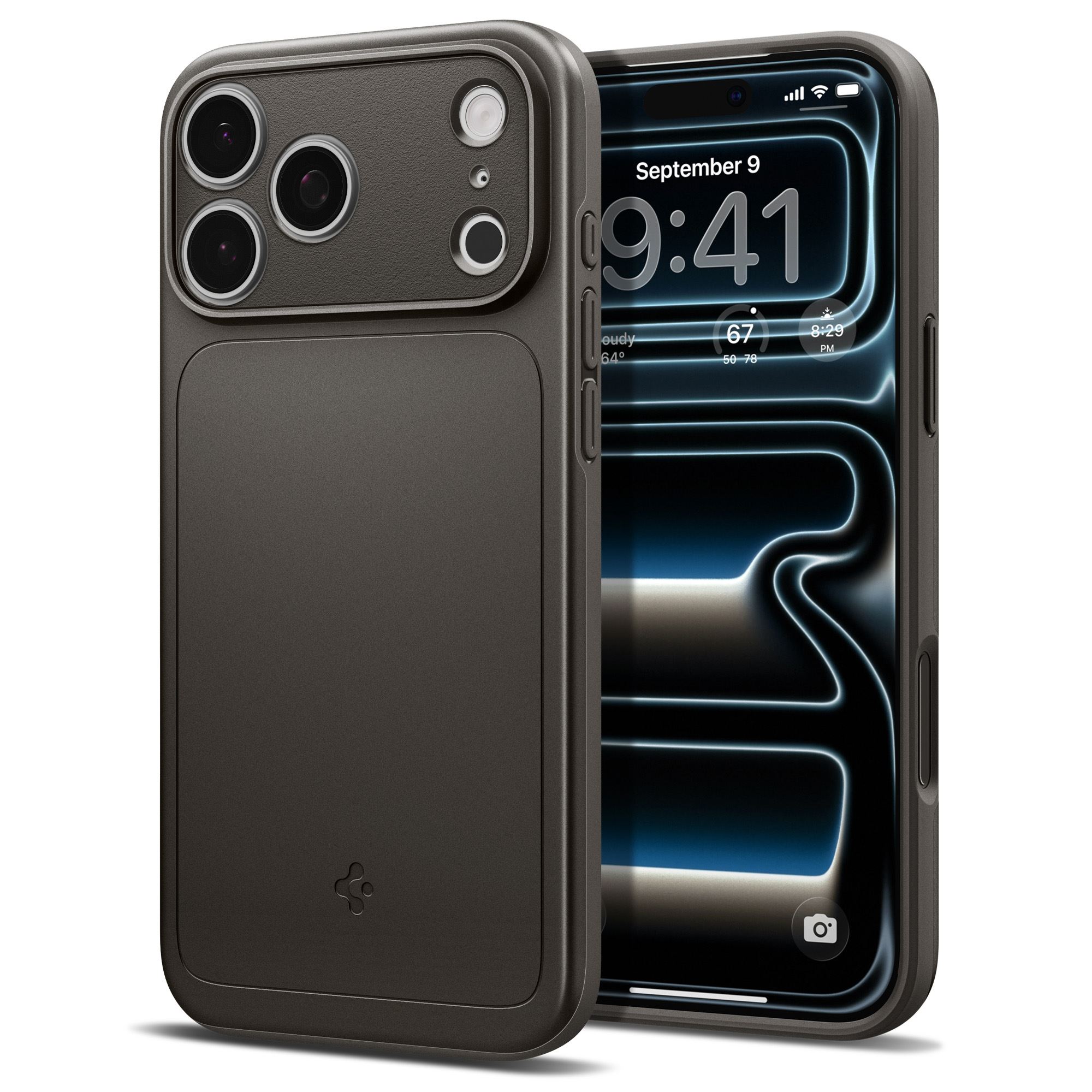Spigen Thin Fit MagSafe, gunmetal - iPhone 18 Pro/17 Pro (7)
