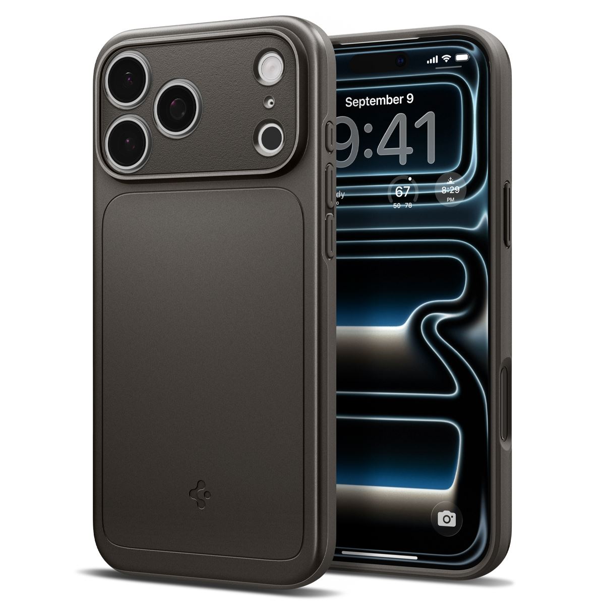 Spigen Thin Fit MagSafe, gunmetal - iPhone 18 Pro/17 Pro