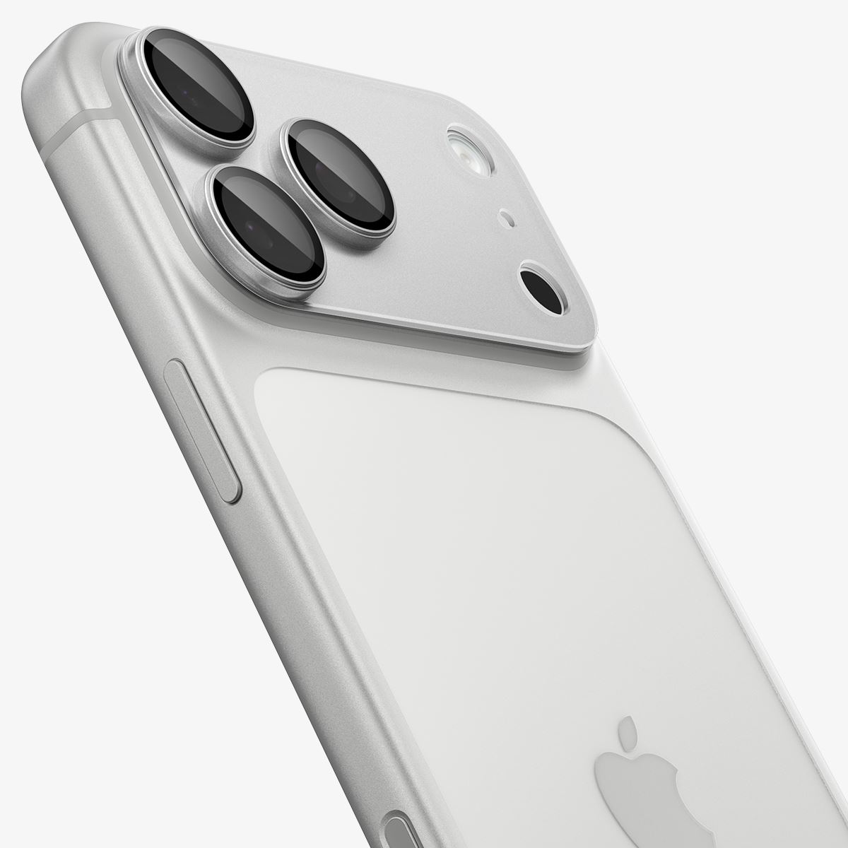 Spigen Glass tR EZ Fit Optik Pro XL 1 Pack, silver - iPhone 18 Pro Max (4)