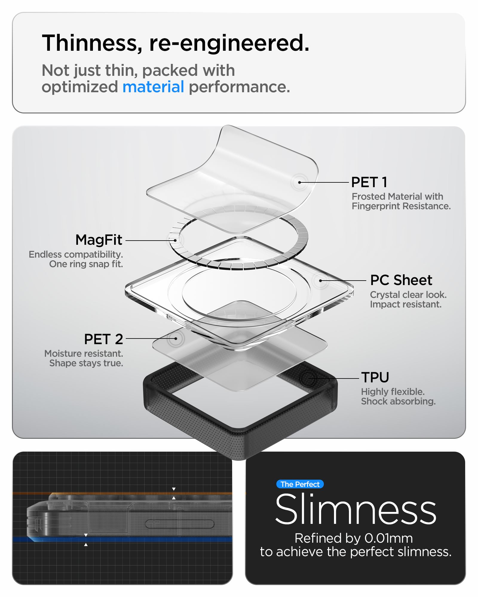 Spigen Ultra Hybrid MagSafe, frost black - Samsung Galaxy S26 Ultra (16)