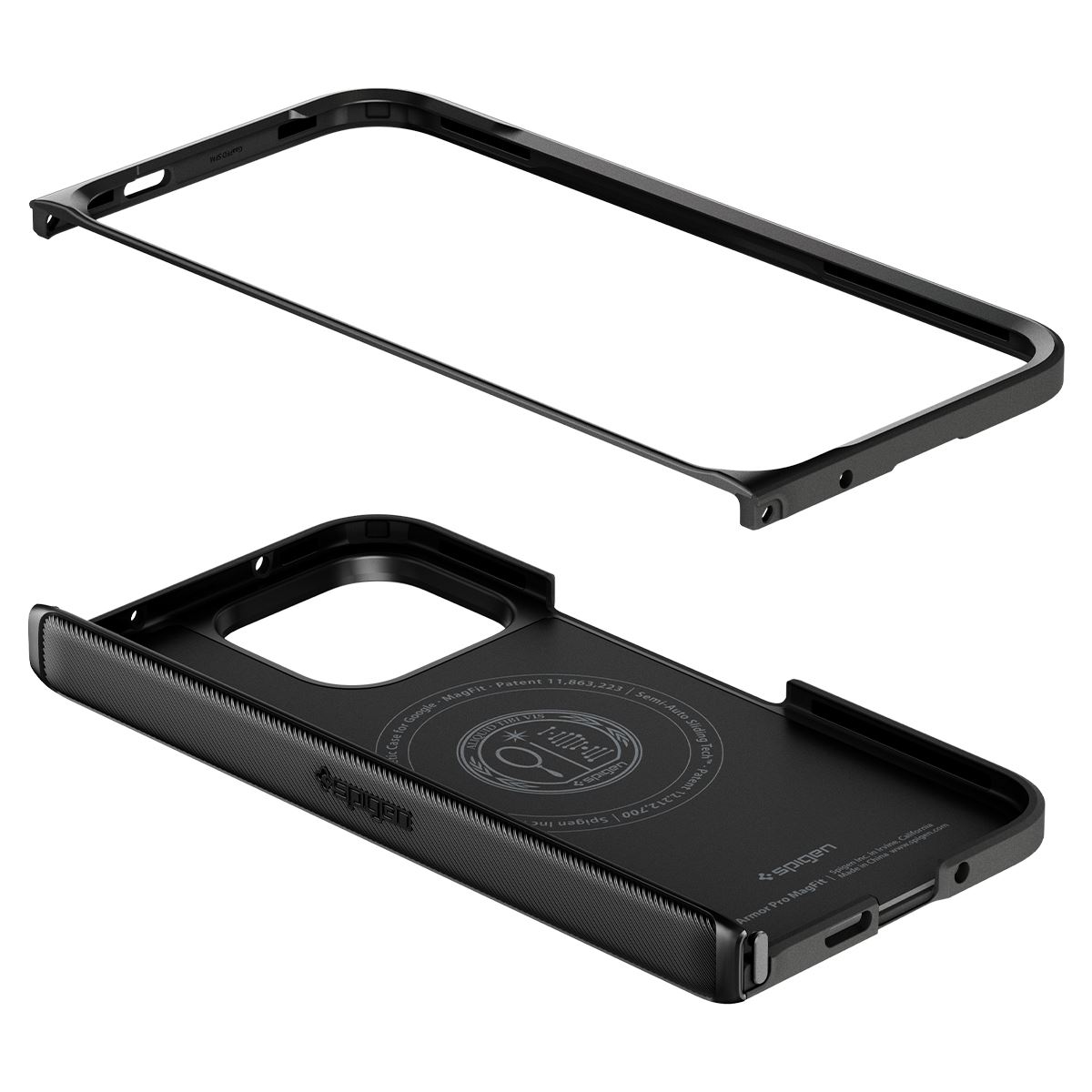 Spigen Slim Armor Pro MagSafe, black - Google Pixel 11 Pro Fold (5)