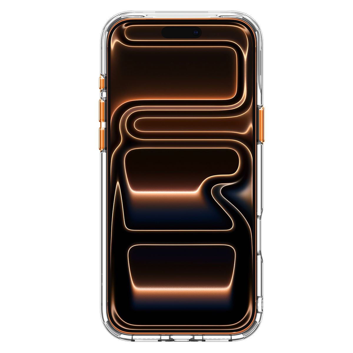Spigen Ultra Hybrid Optik S MagSafe, clear orange - iPhone 18 Pro Max/17 Pro Max (4)