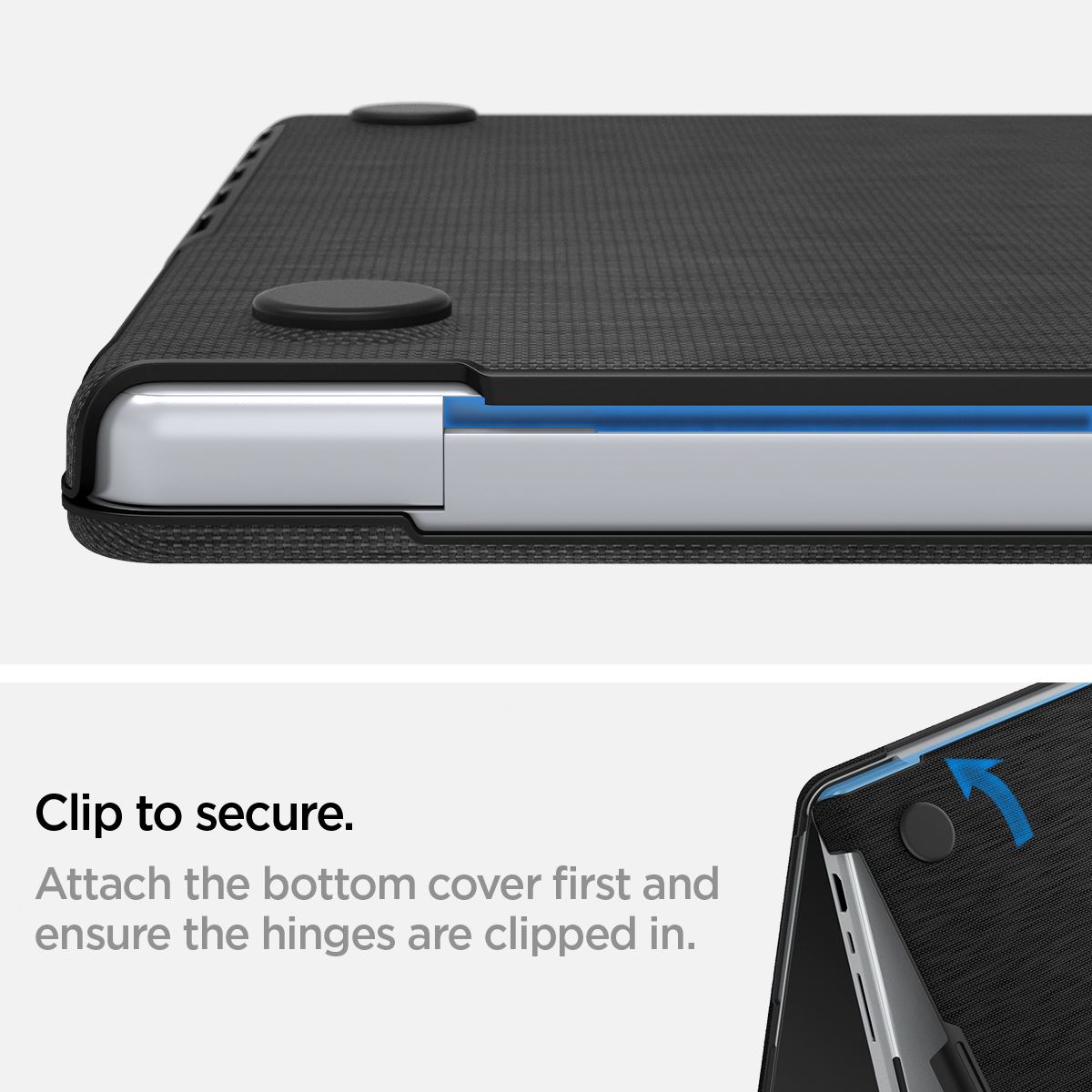 Spigen Urban Fit, heather gray - MacBook Pro 14" M5 2025/M4 2024/M3 2023/M2 2023/M1 2021 (15)