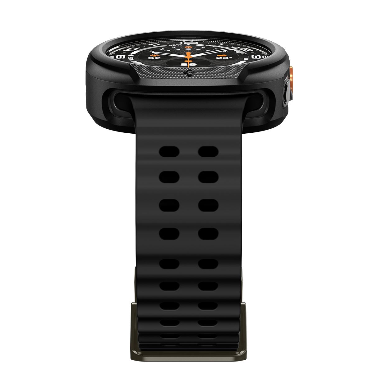 Spigen Liquid Air, matte black - Samsung Galaxy Watch Ultra 2 47mm (5)