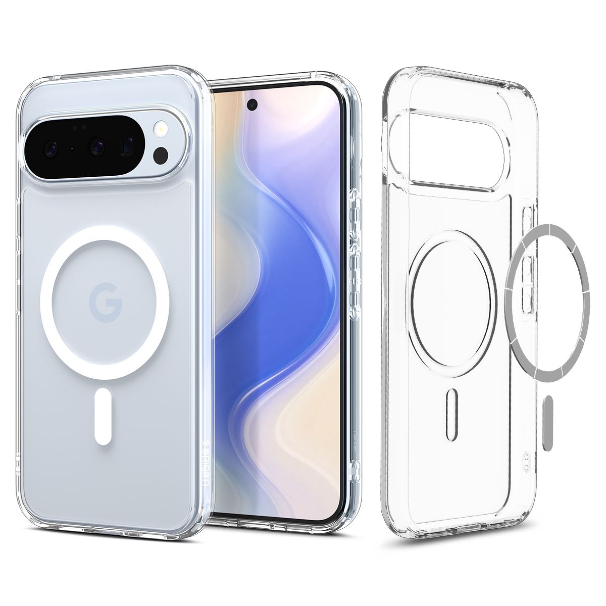 Spigen Ultra Hybrid MagSafe, clear white - Google Pixel 10 Pro/Pixel 10 (18)