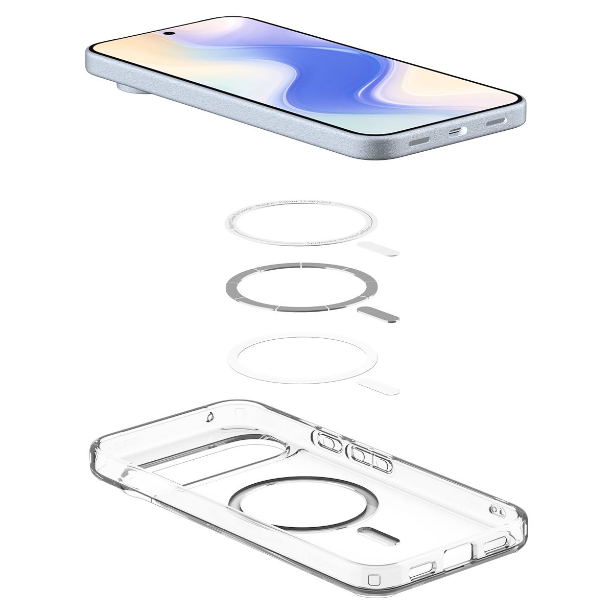 Spigen Ultra Hybrid MagSafe, clear white - Google Pixel 10 Pro/Pixel 10 (7)
