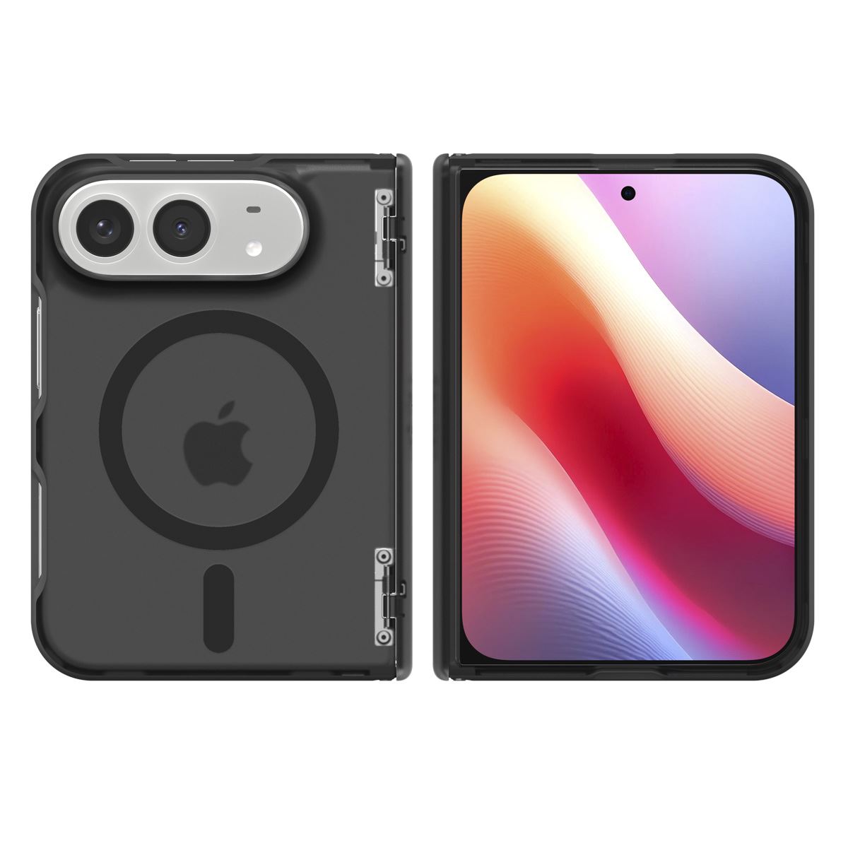 Spigen Ultra Hybrid Pro MagSafe, frost black - iPhone Duo (4)