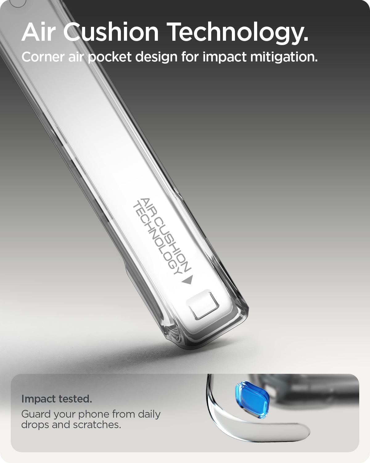 Spigen Ultra Hybrid MagSafe, clear graphite - Google Pixel 10a (12)