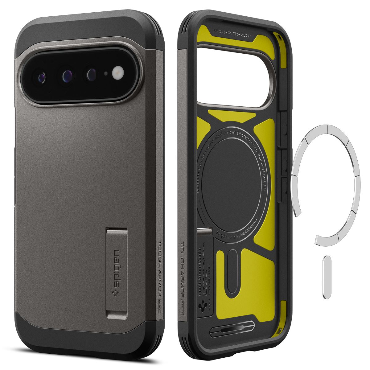 Spigen Tough Armor MagSafe, gunmetal - Google Pixel 11 Pro XL (1)