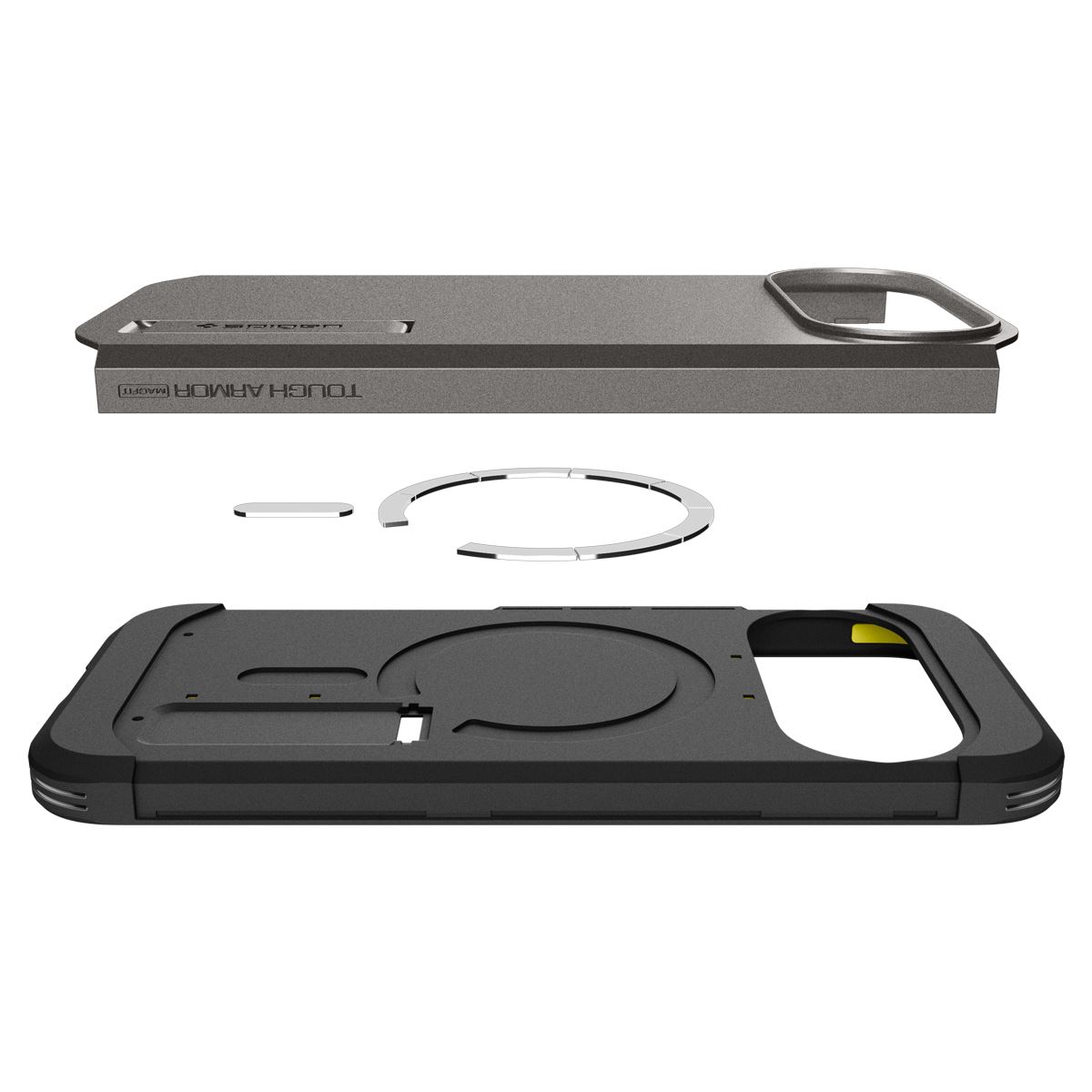 Spigen Tough Armor MagSafe, gunmetal - Google Pixel 11 Pro XL (10)