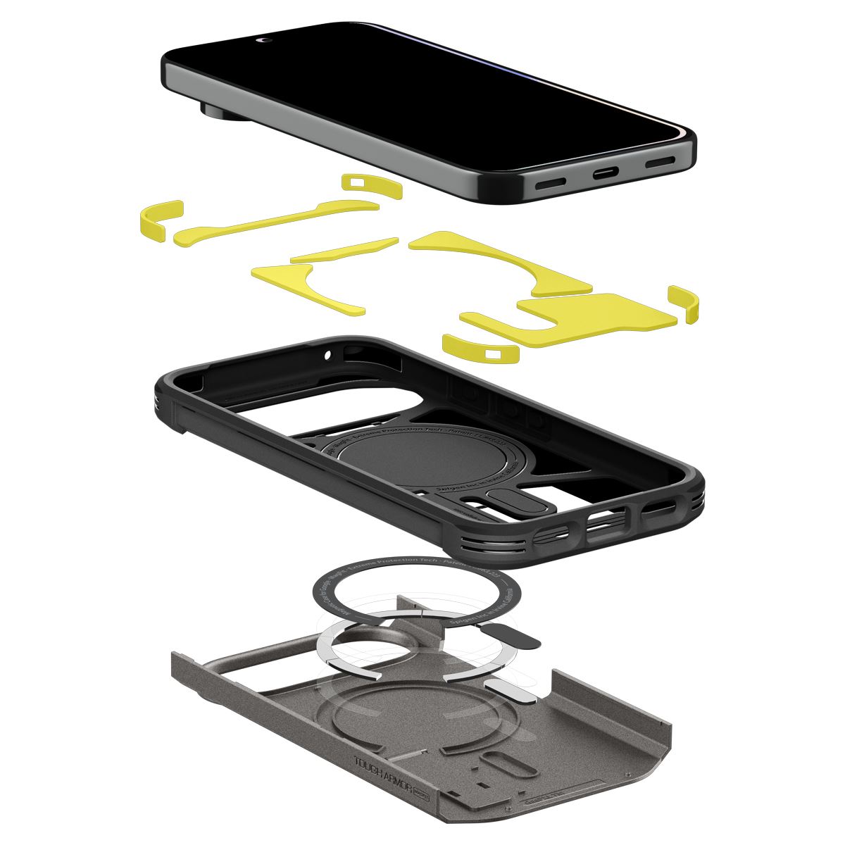 Spigen Tough Armor MagSafe, gunmetal - Google Pixel 11 Pro XL (9)