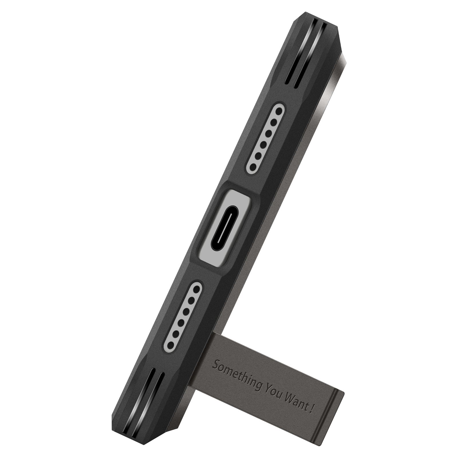 Spigen Tough Armor T MagSafe, gunmetal - iPhone 18 Pro/17 Pro (14)