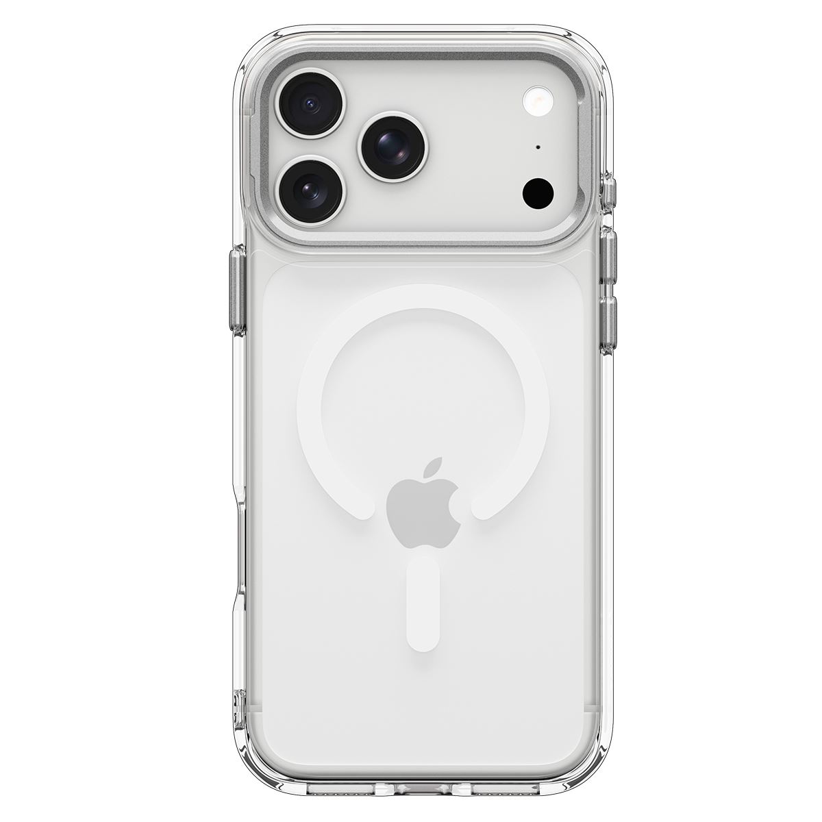 Spigen Ultra Hybrid Optik S MagSafe, clear silver - iPhone 18 Pro/17 Pro (3)