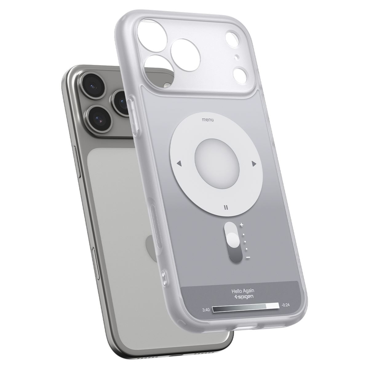 Spigen Ultra Hybrid MagSafe, classic silver - iPhone 18 Pro/17 Pro (7)