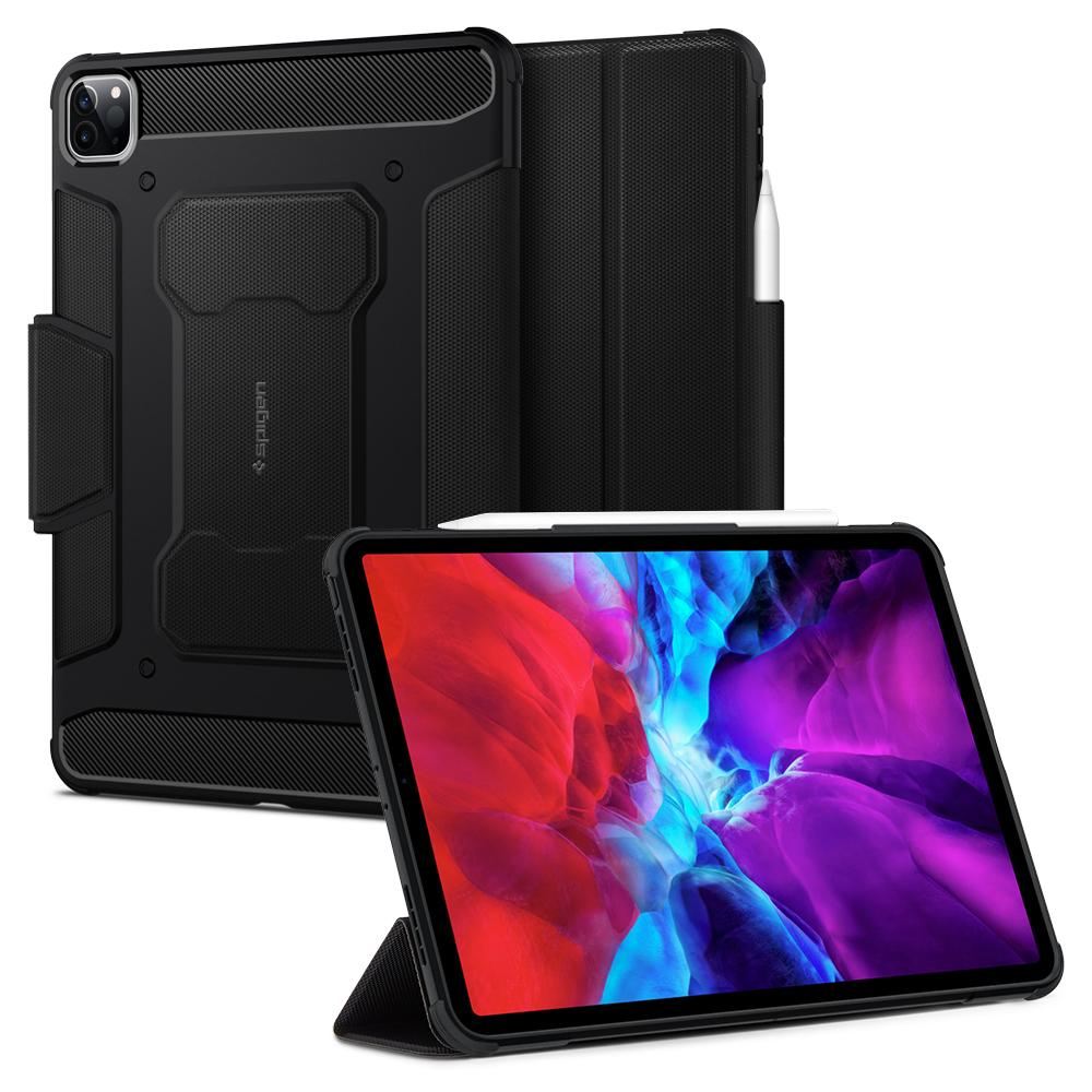 Spigen Rugged Armor Pro, black - iPad Pro 11 (2022/2021/2020/2018)