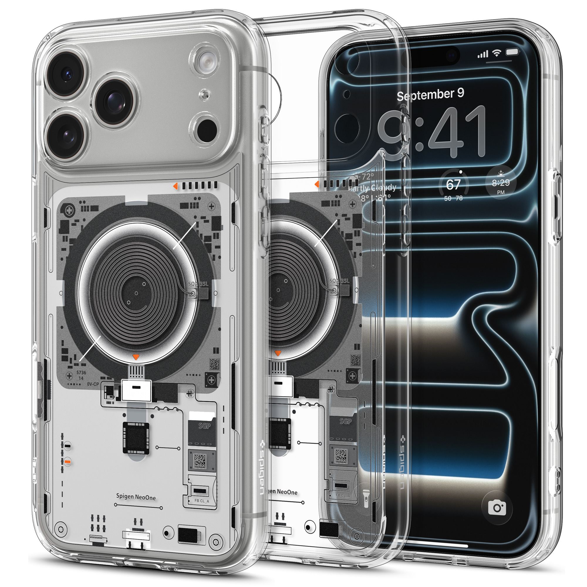Spigen Ultra Hybrid MagSafe, neo one - iPhone 18 Pro Max/17 Pro Max (1)