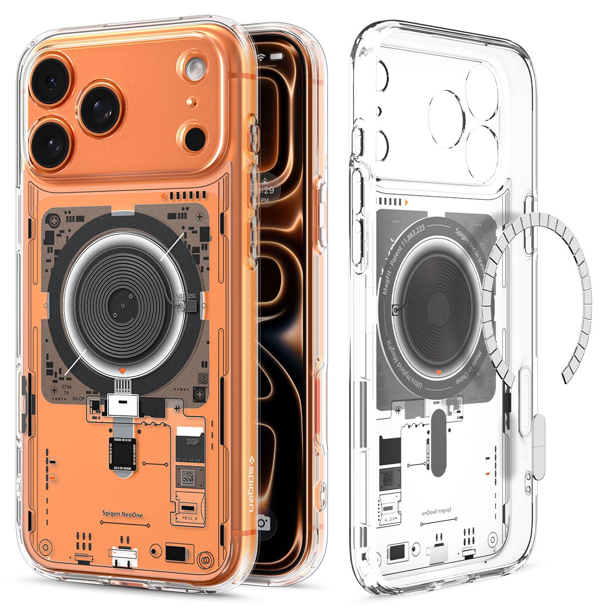 Spigen Ultra Hybrid MagSafe, neo one - iPhone 18 Pro Max/17 Pro Max (2)