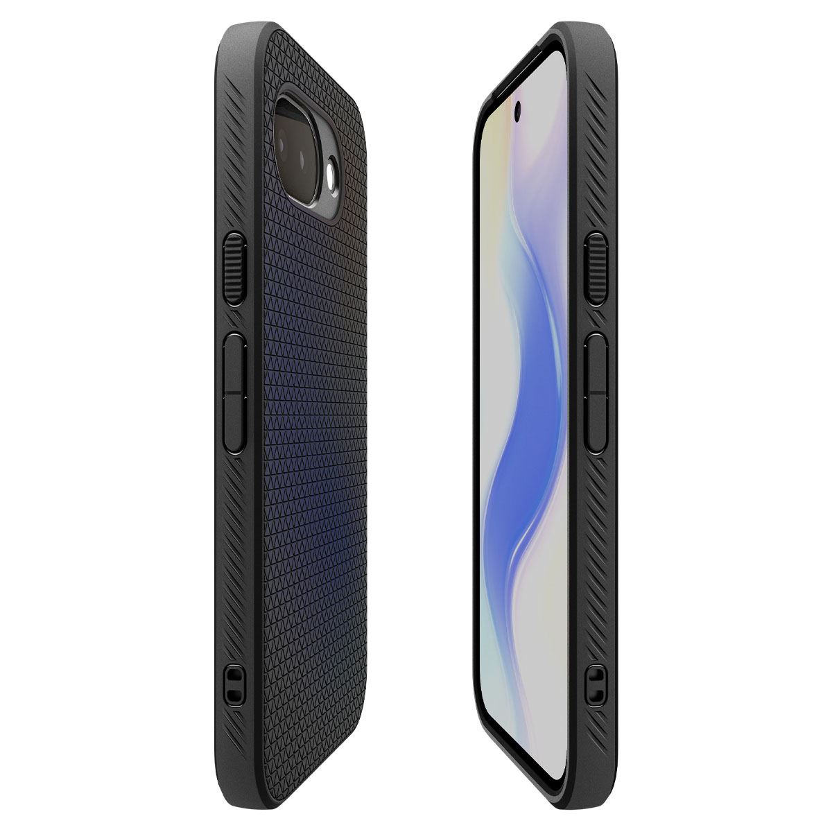 Spigen Liquid Air, matte black - Google Pixel 10a (7)