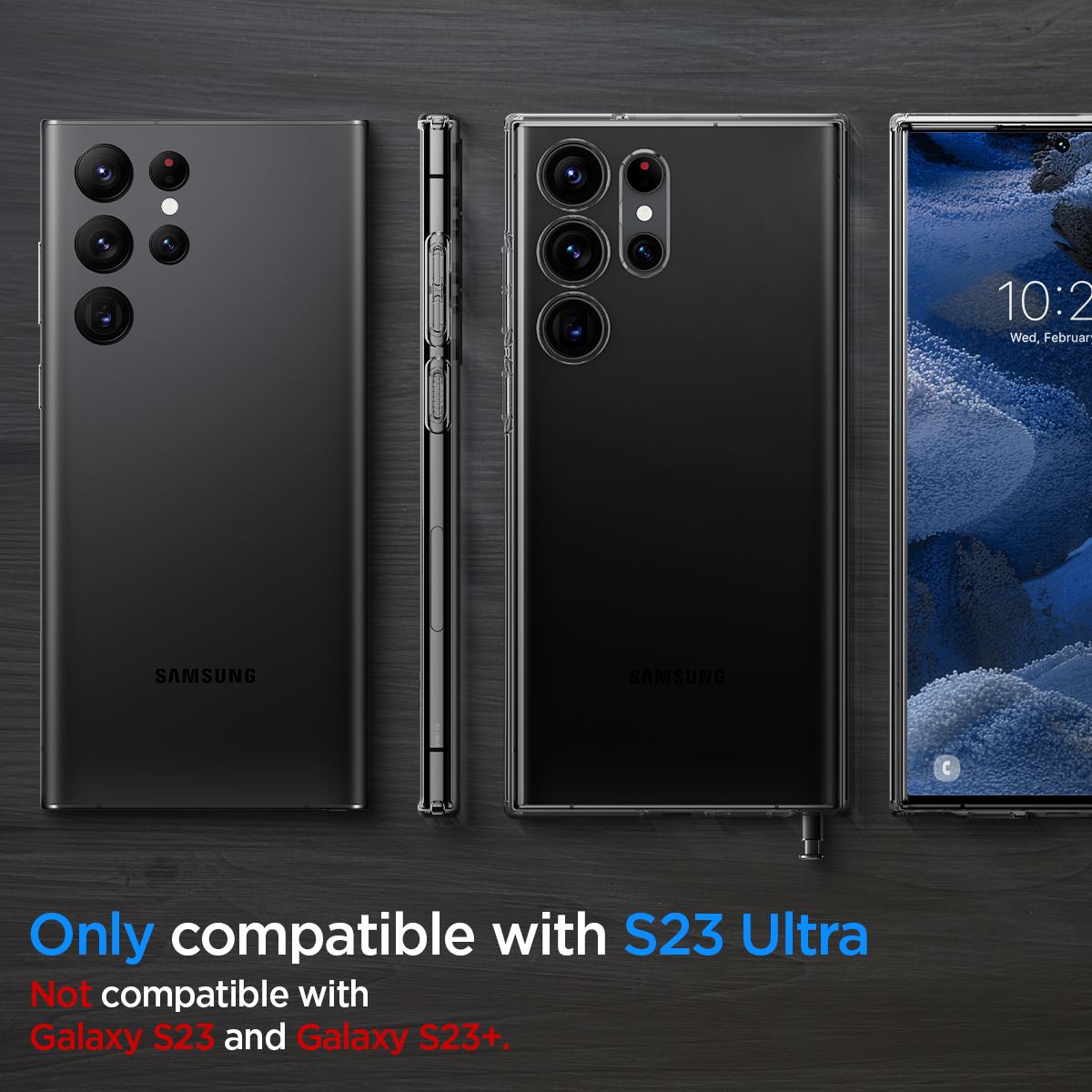 Spigen Liquid Crystal, space - Samsung Galaxy S23 Ultra (13)