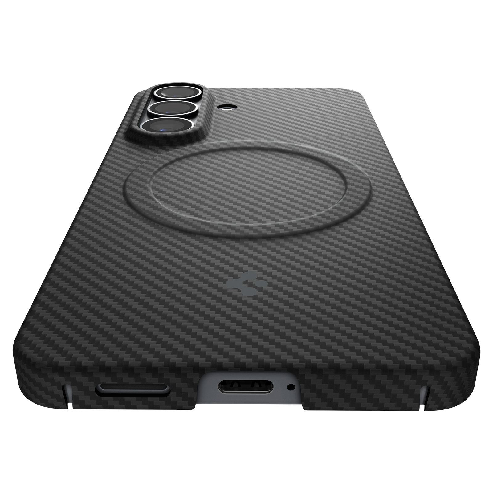 Spigen Air Skin Aramid MagSafe, black - Samsung Galaxy S26+ (12)