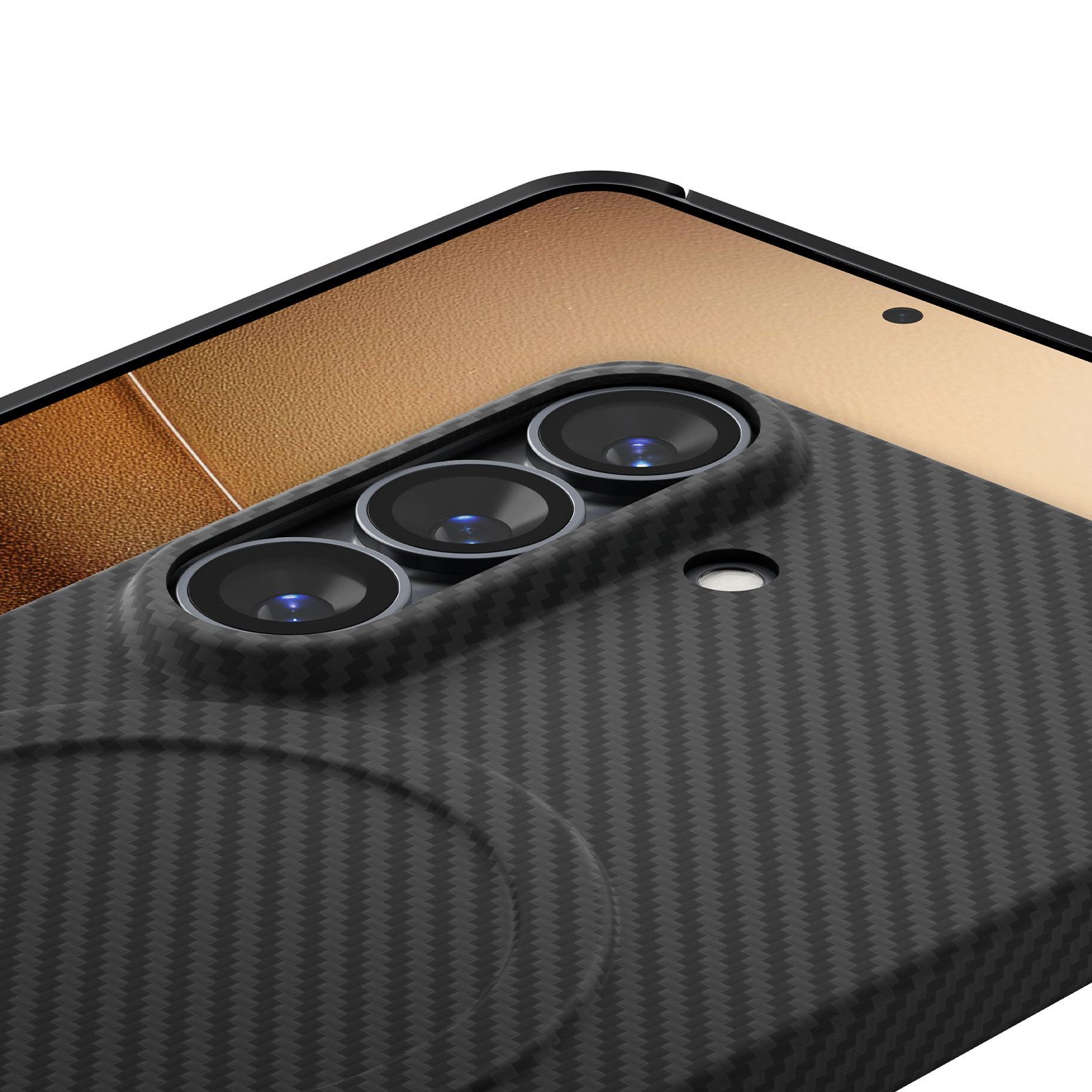 Spigen Air Skin Aramid MagSafe, black - Samsung Galaxy S26+ (9)