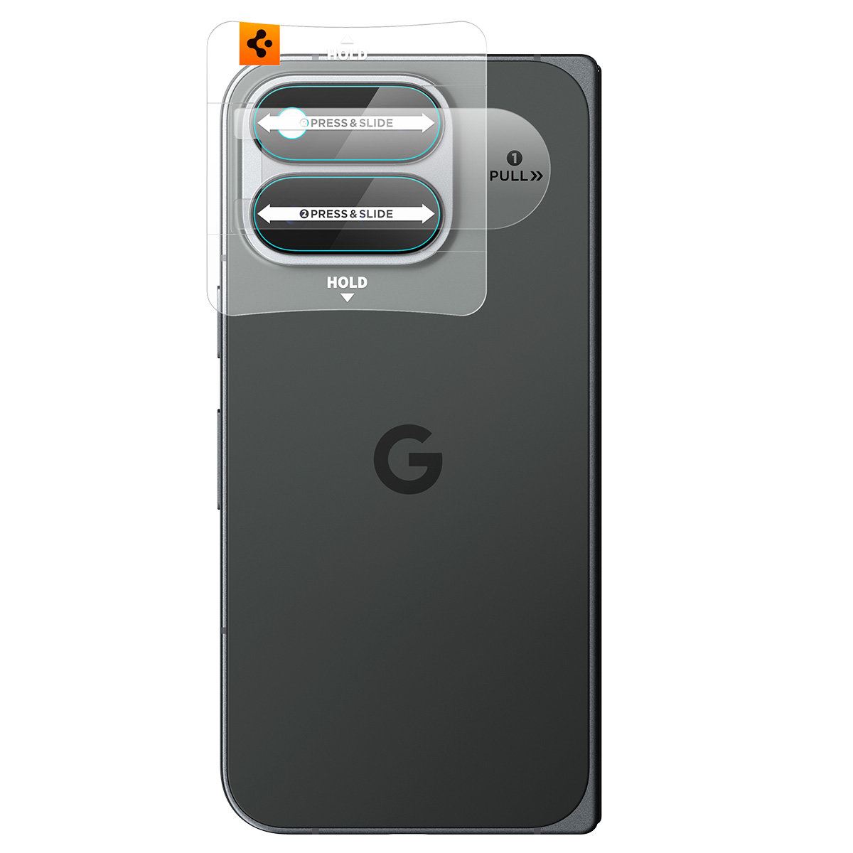 Spigen Glass tR EZ Fit Optik Pro 2 Pack, crystal clear - Google Pixel 11 Pro Fold (3)